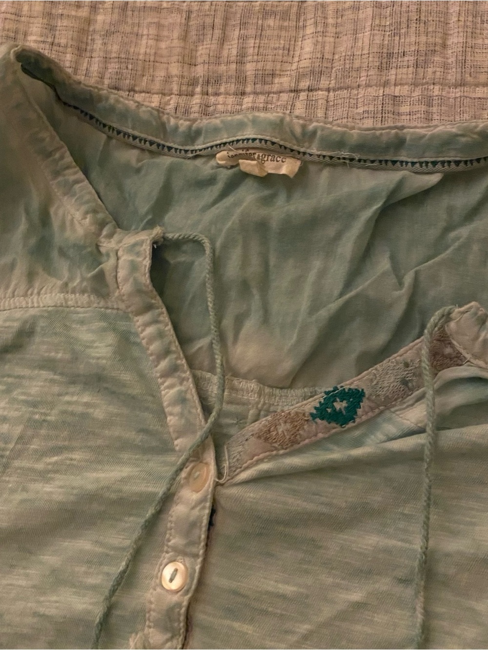 Turquoise Tank Top - Picture 2 of 3